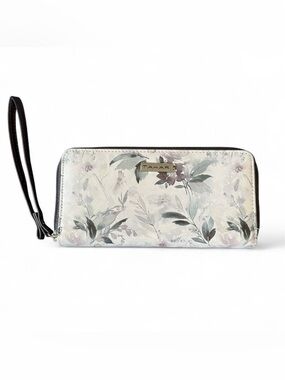 Tahari Floral Zip Wallet